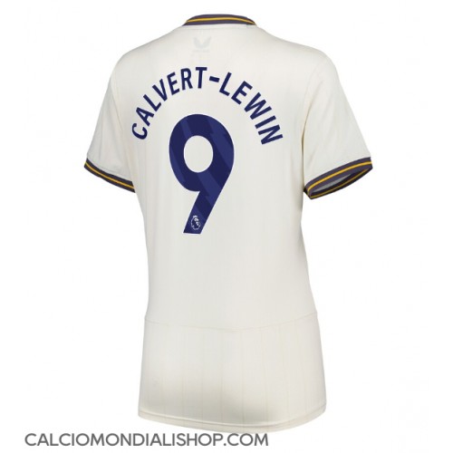 Maglie da calcio Everton Dominic Calvert-Lewin #9 Terza Maglia Femminile 2024-25 Manica Corta